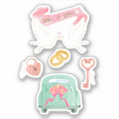 Autocollants pour album de mariage (Devant)