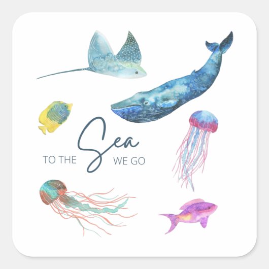 Autocollants Pour Aller à la Mer (Devant)