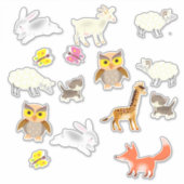 Autocollants pour animaux mignons (Devant)