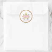 Autocollants pour Baby Shower Licorne (Sac)