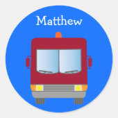 Autocollants pour camions à incendie (Devant)