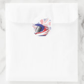 Autocollants pour casque de moto Union Jack (Sac)