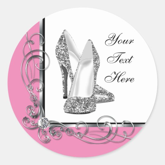 Autocollants pour chaussures à talons hauts paille (Devant)