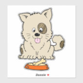 autocollants pour chien (Feuille)