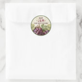 Autocollants pour conservation de confiture de rai (Sac)