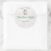 Autocollants pour conserves de cornichons à l'anet (Sac)