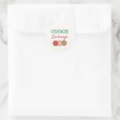 Autocollants pour échange de biscuits (Sac)