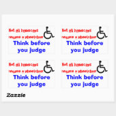 autocollants pour fauteuil roulant (Feuille)