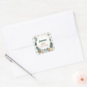 Autocollants pour fête d'anniversaire de One Happy (Enveloppe)