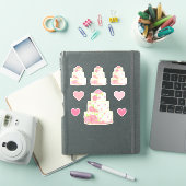 Autocollants pour gâteau de mariage (Couverture iPad)