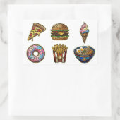 Autocollants pour gourmets en vitrail (Sac)