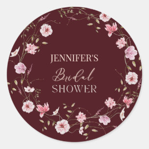 Autocollants pour la fête prénuptiale d'Elegant Br