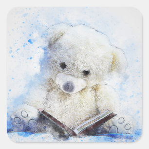 autocollants pour ours en peluche