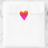 Autocollants pour planificateur de coeur mignons (Sac)