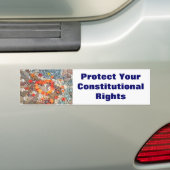 Autocollants pour protéger vos droits constitution (En voiture)