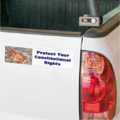 Autocollants pour protéger vos droits constitution (Sur camion)
