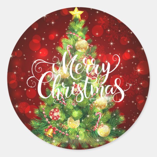 Autocollants pour sapin de Noël (Devant)