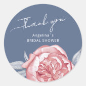 Autocollants pour une douche de mariée. (Devant)