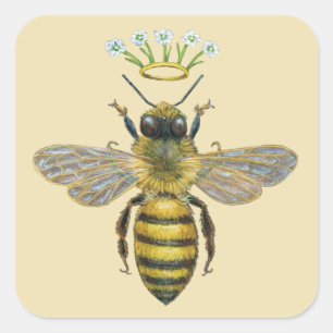Autocollants Pourcentage d'abeilles