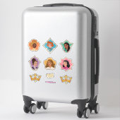 Autocollants Princesses du Ciel™ (Sur valise)