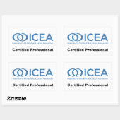 Autocollants professionnels certifiés ICEA (Feuille)