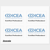 Autocollants professionnels certifiés ICEA (Feuille)