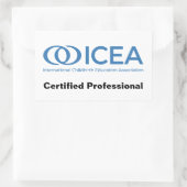 Autocollants professionnels certifiés ICEA (Sac)