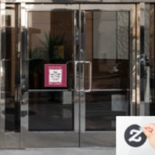 Autocollants - QR - Collection PURE (Porte de bureau)