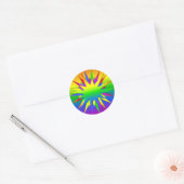 Autocollants Rainbow Burst (Enveloppe)