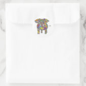 Autocollants Rainbow Elephant (Sac)