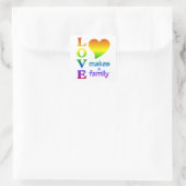 Autocollants Rainbow Family (Sac)