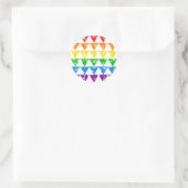 Autocollants Rainbow Triangles (Sac)