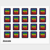 Autocollants Rainbow Values (Feuille)