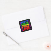 Autocollants Rainbow Values (Enveloppe)