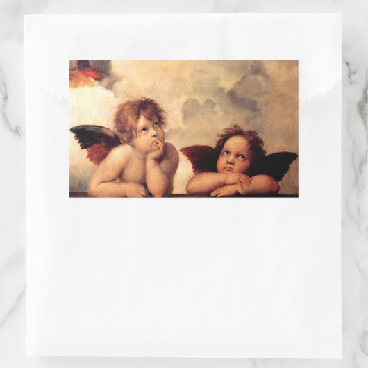 Autocollants Raphael Cherubs Sistine Madonna (Sac)