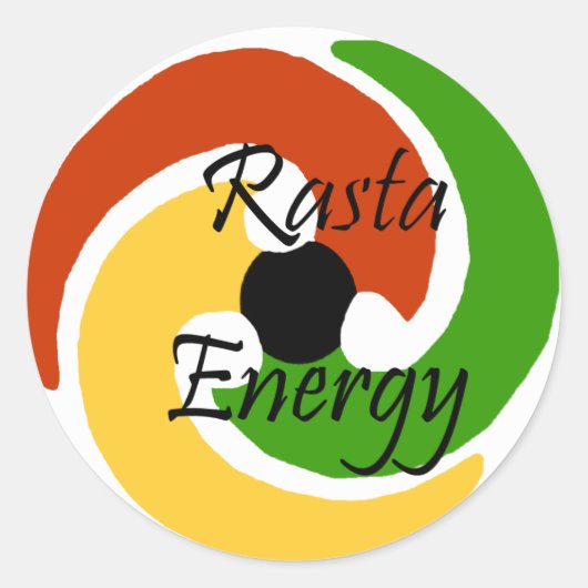 Autocollants Rasta Energy (Devant)