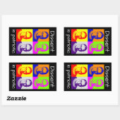 Autocollants RBG (Feuille)