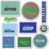 Autocollants RDN - Variété Page 1 + SOAP (Devant)