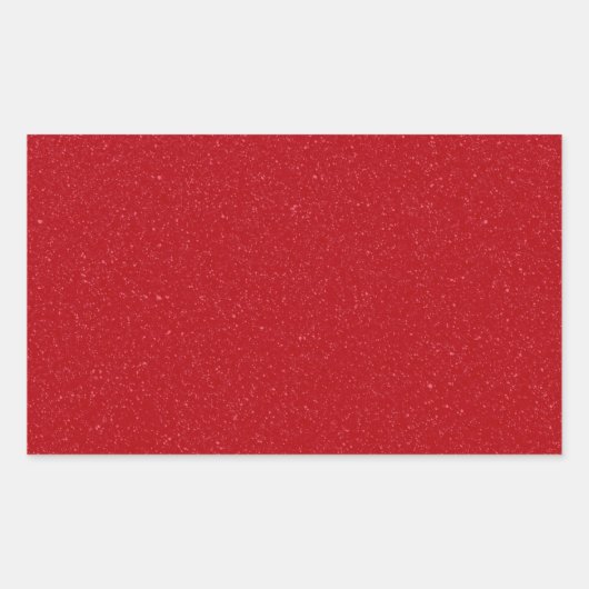 Autocollants Rectangle Tachetés Rouges Tomate – Pe (Devant)