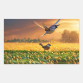 Autocollants Rectangulaires (Devant)