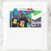 Autocollants Rectangulaires (Sac)