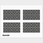Autocollants rectangulaires GOTHIC (Feuille)
