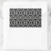 Autocollants rectangulaires GOTHIC (Sac)