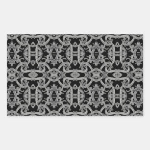 Autocollants rectangulaires GOTHIC
