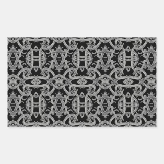 Autocollants rectangulaires GOTHIC (Devant)
