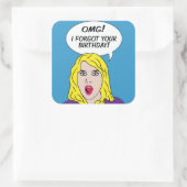 Autocollants RETRO COMICS (Sac)