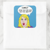 Autocollants RETRO COMICS (Sac)