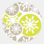 Autocollants rétro sans couture (Devant)