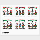 Autocollants révolutionnaires panafricains (Feuille)