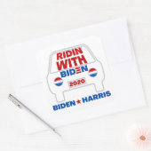 Autocollants Ridin' With Biden 2020 (Enveloppe)